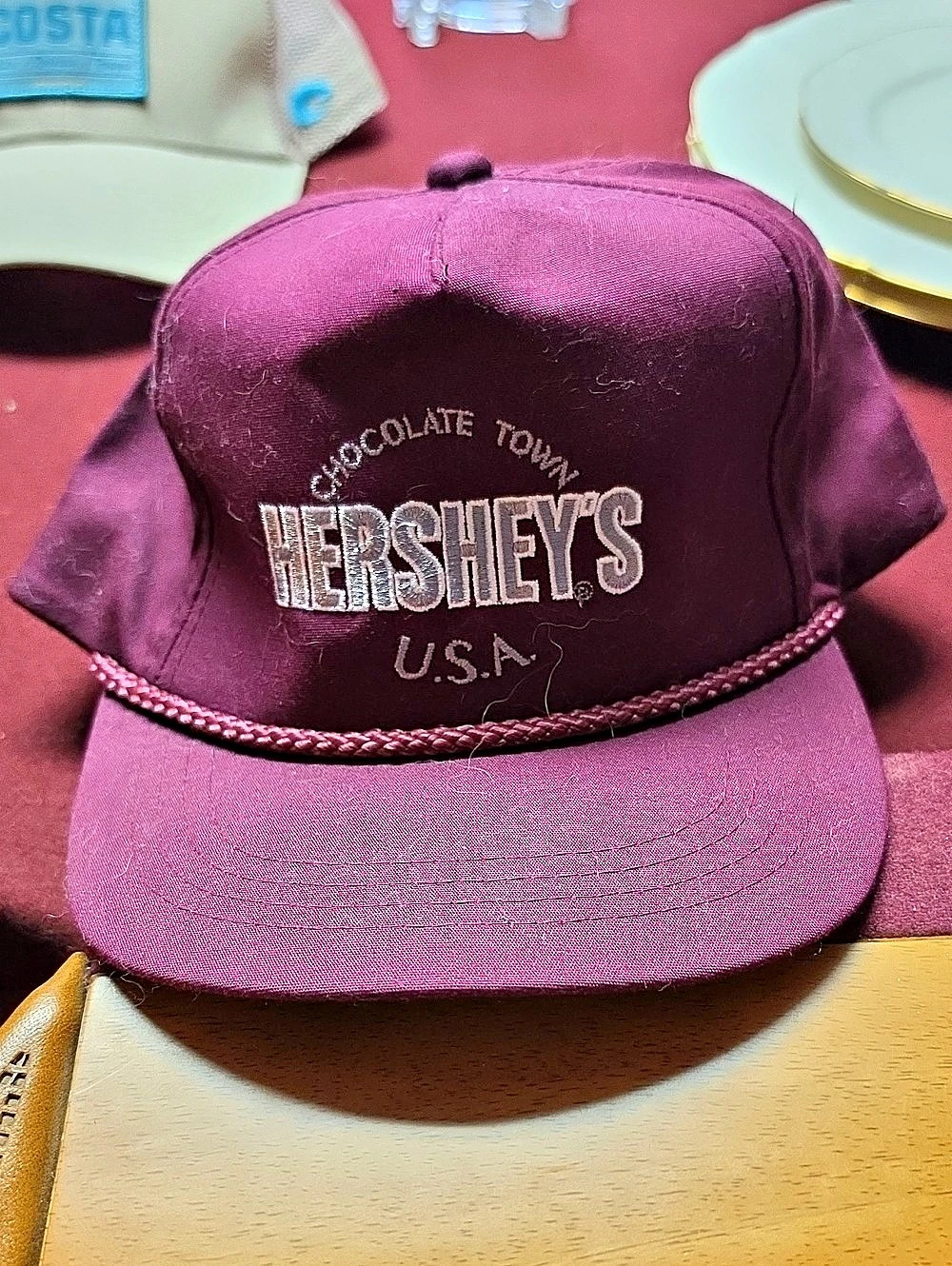 Hershey's Chocolate Town USA Vintage Rope Snapback Hat